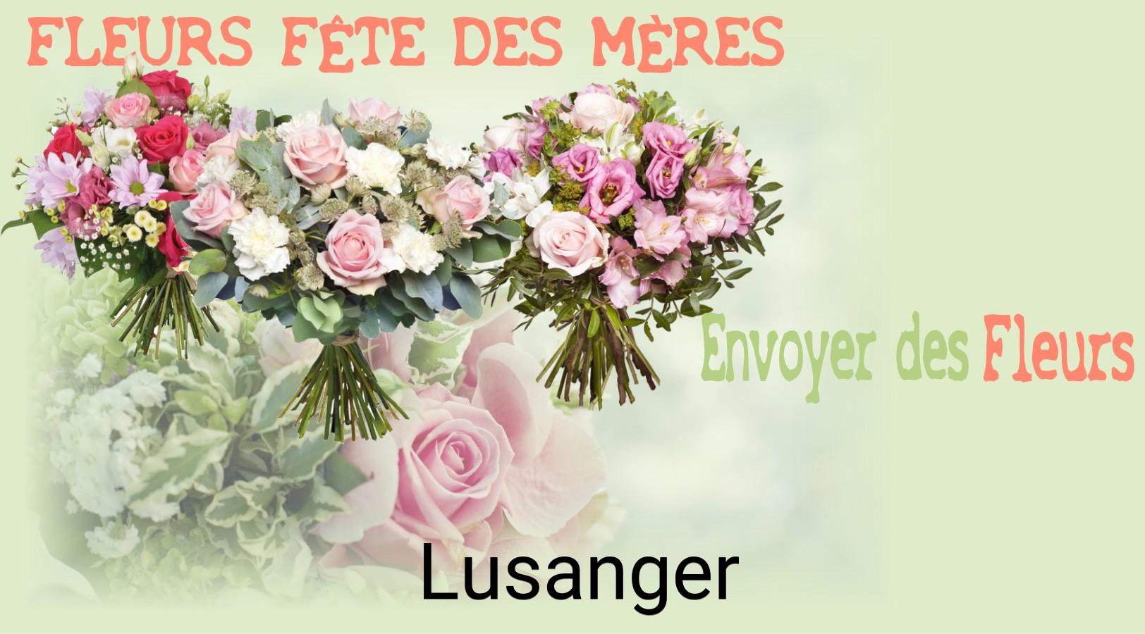 Bouquet de Fête des Mères livré à Lusanger